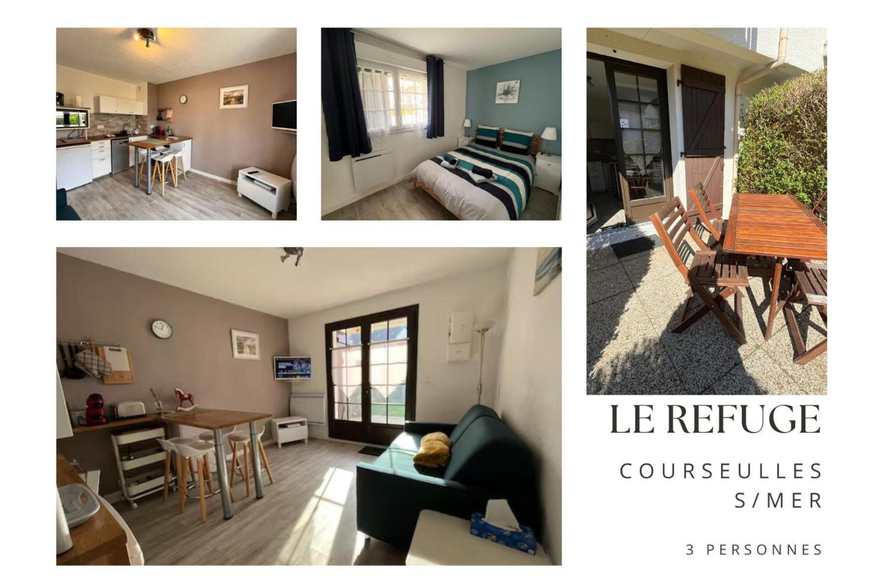 Le Refuge Marin Daire Courseulles-sur-Mer Dış mekan fotoğraf